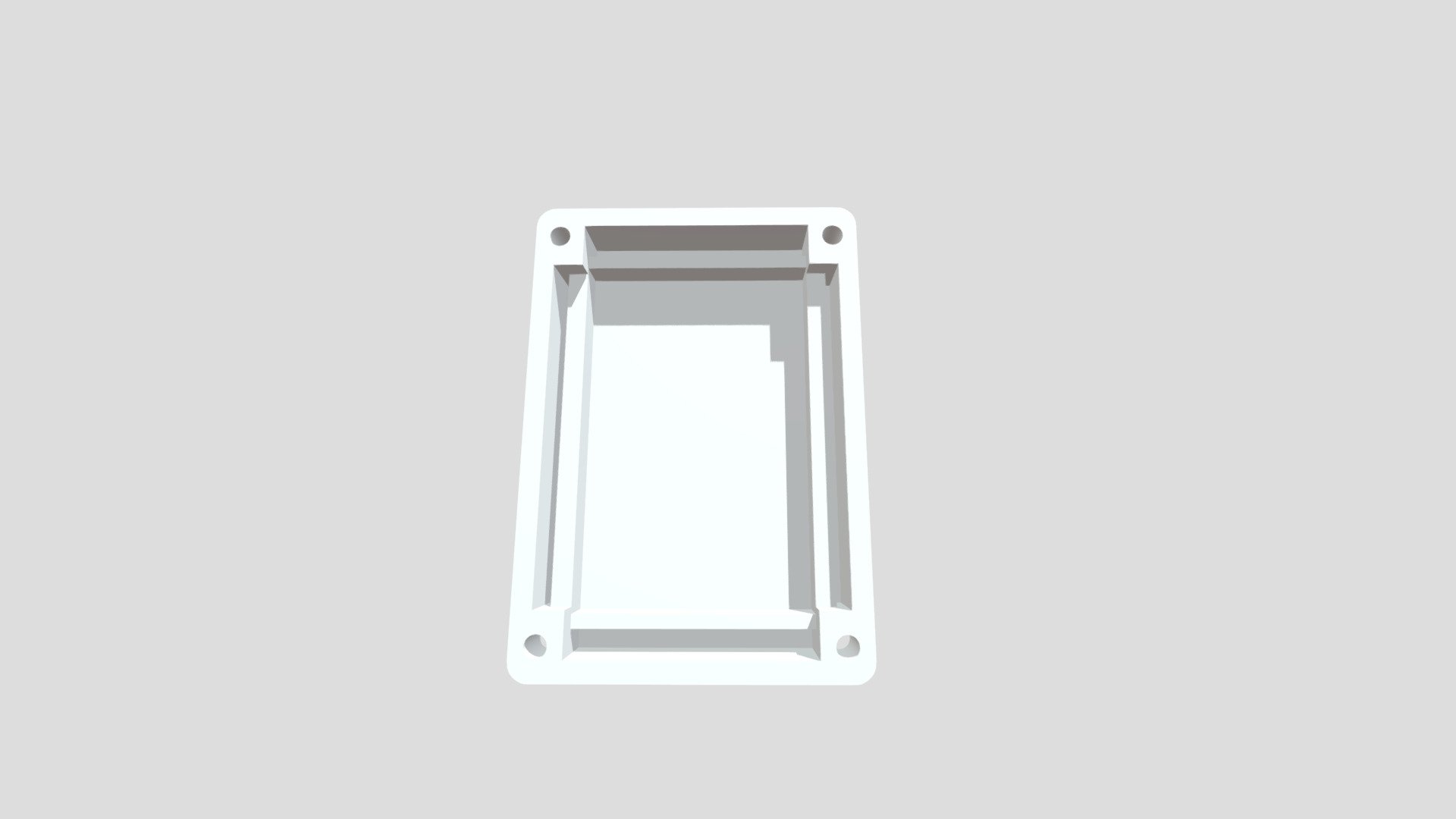 Beach UV meter - lower part of case