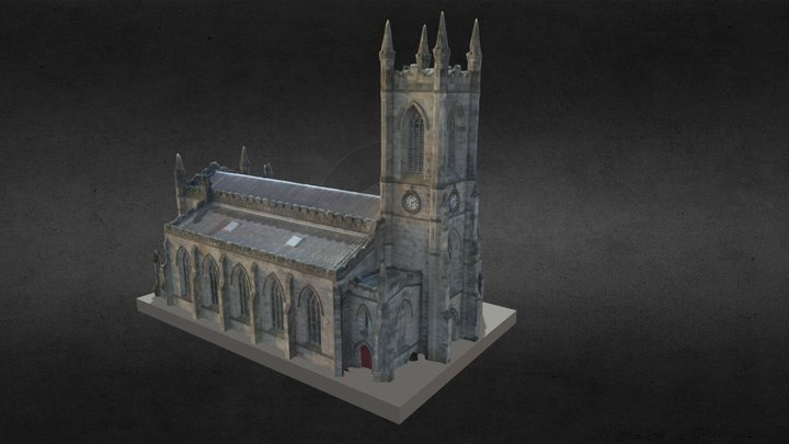 St Thomas' Church, Salford 3D Model
