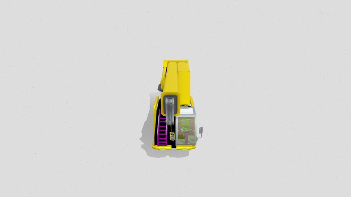 Mobile Hydraulic Truck Crane (Telescopic) – Modello 3D gratuito STL