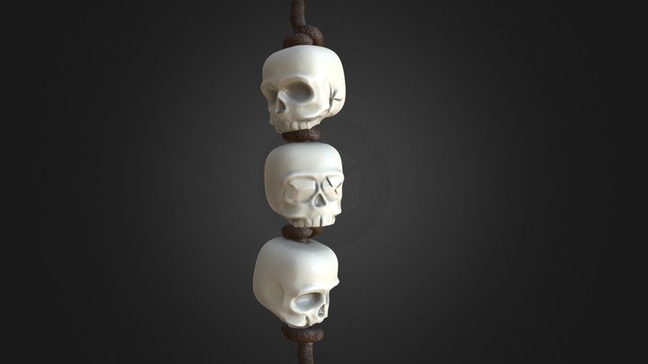 Hear Nothing, See Nothing, Say Nothing 3D Model
