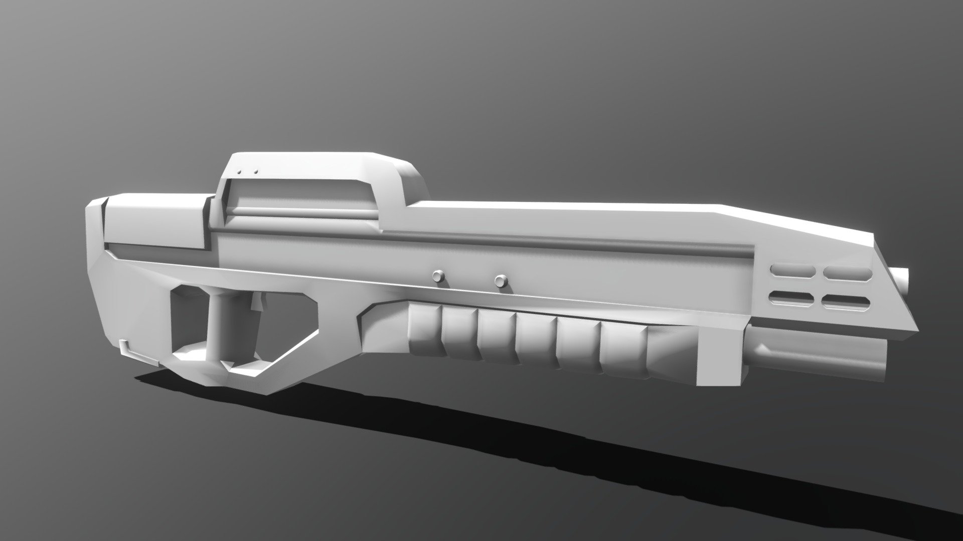 Halo pre-Xbox Assault Rifle re-model