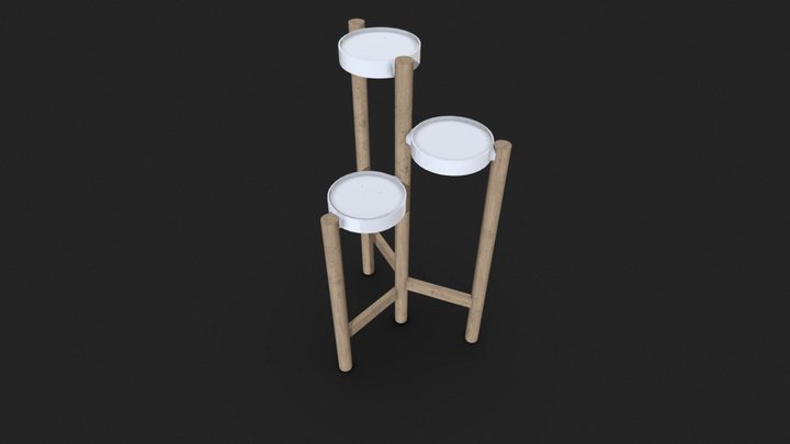 Flowers Stand (IKEA) 3D Model