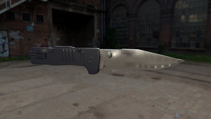 Knife 3D Model
