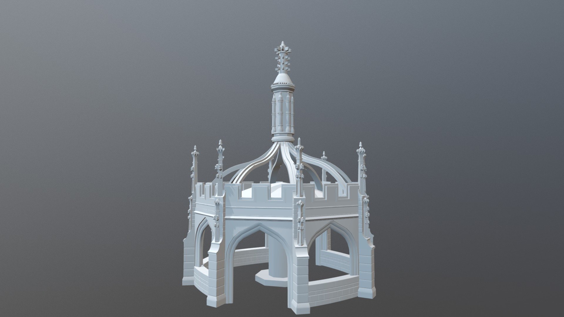 Malmesbury Market Cross — Sketchfab embed 3D viewer