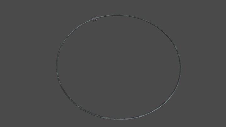 Circle 鐵環鐵圈 3D Model
