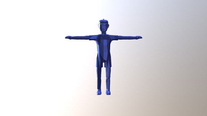 Yoyo Kid completed 3D Model