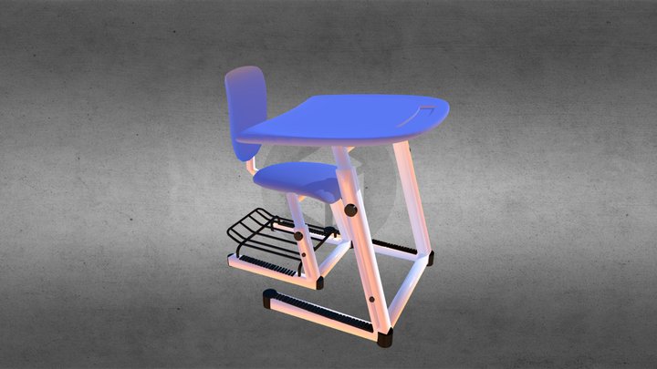 Cadeira - Classe Denise 3D Model