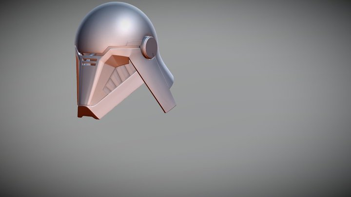 Second Sister Inquisitor Helmet 3D Model