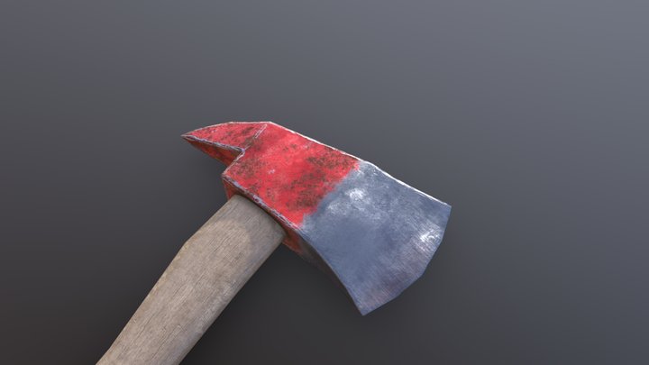 fire axe 3D Model