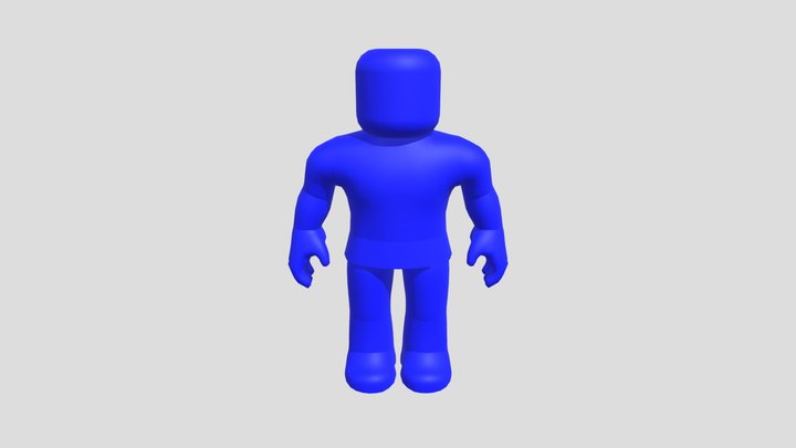 Roblox-blue dummy