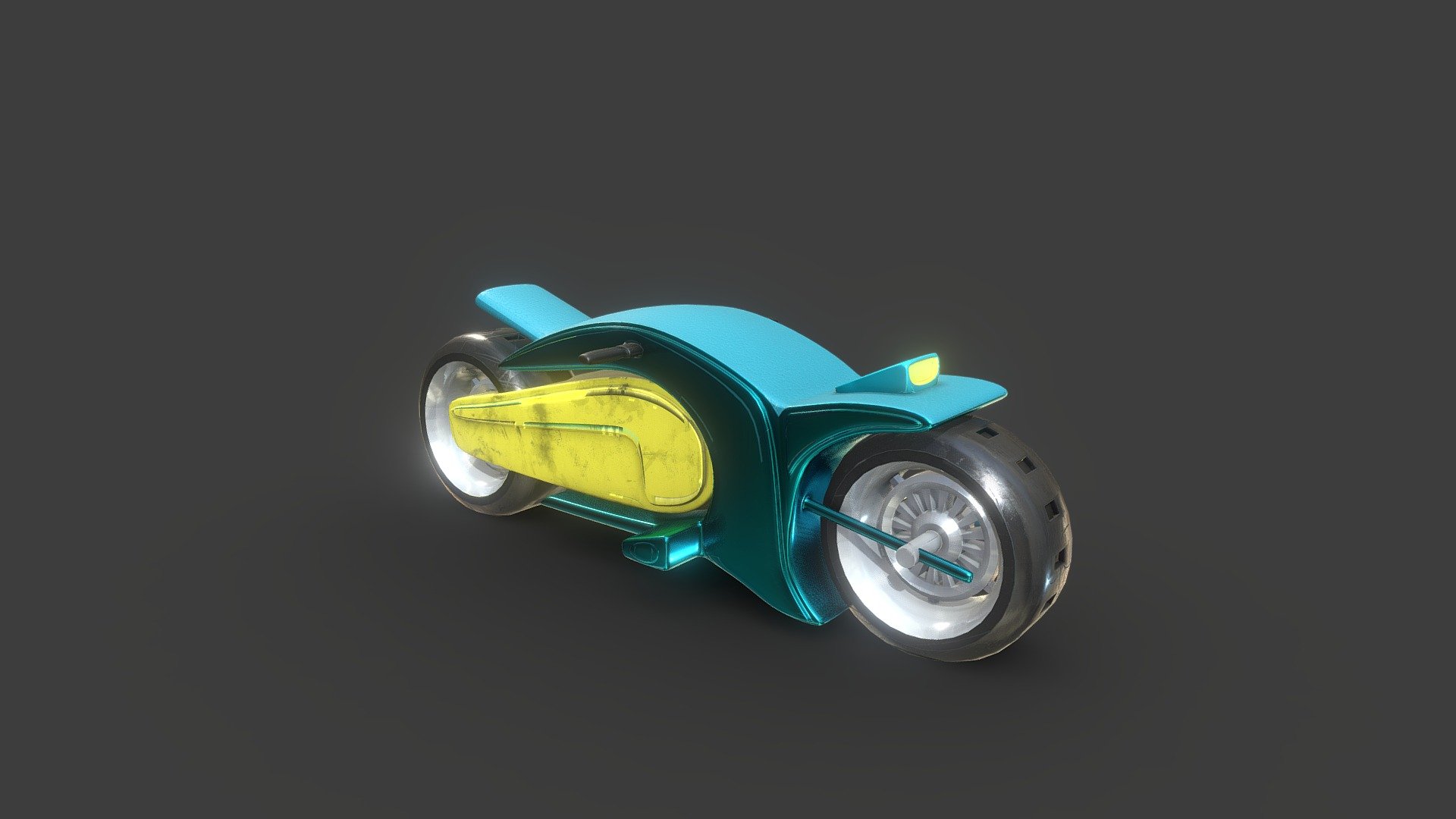 Sci-Fi Motorcycle