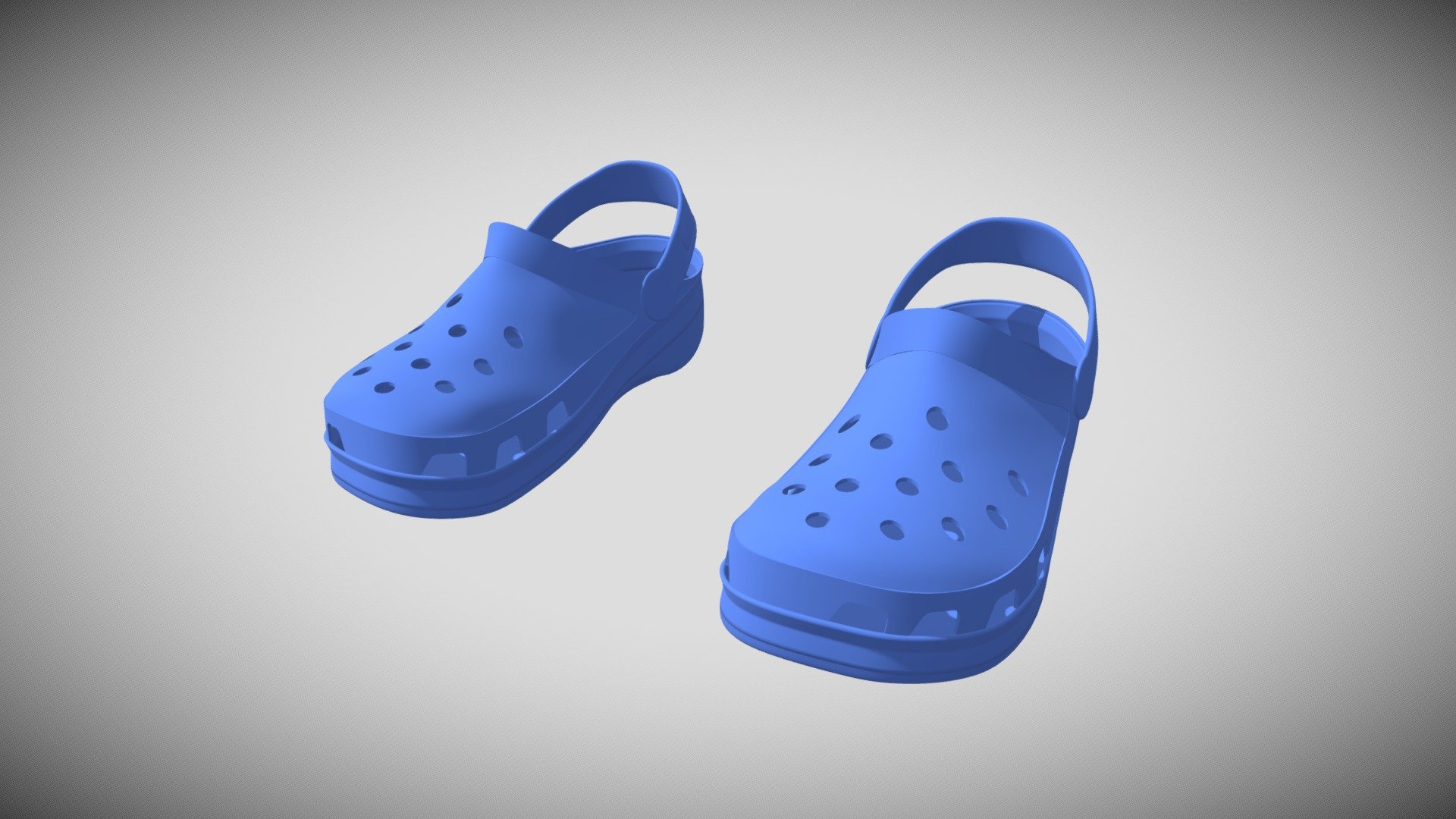 Crocs Classic Clogs - 3D model by manga (@seahalvin) [8c3ee1a]