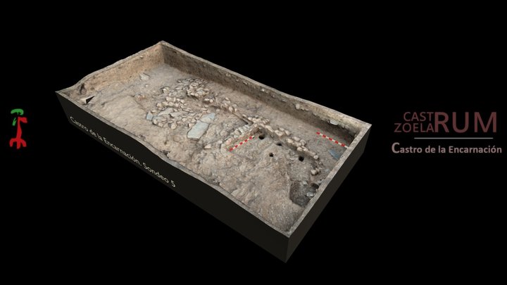 Castro de la Encarnación. Sondeo 5 3D Model