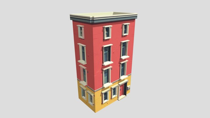 apartment building 3D Model