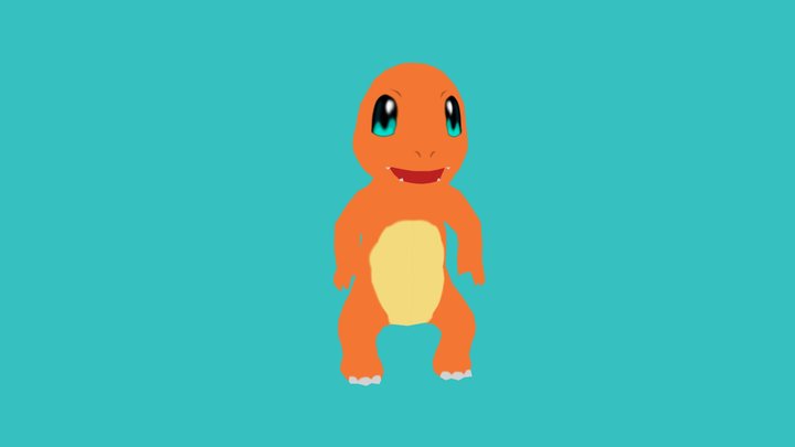 Low Poly Charmander
