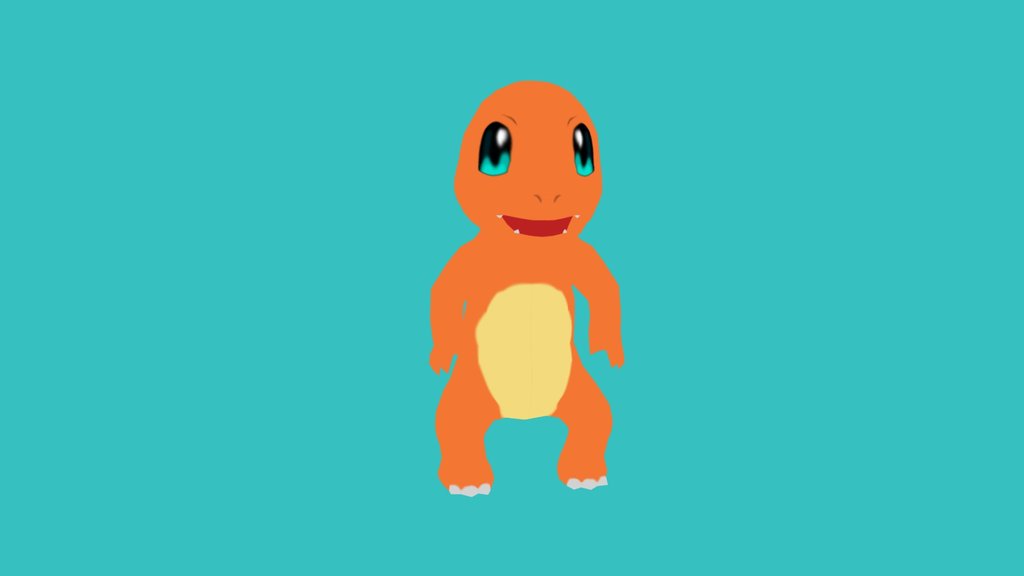 Low Poly Charmander