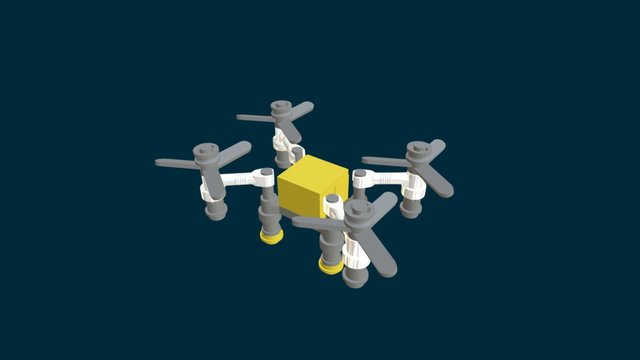 LegoDrone 3D Model