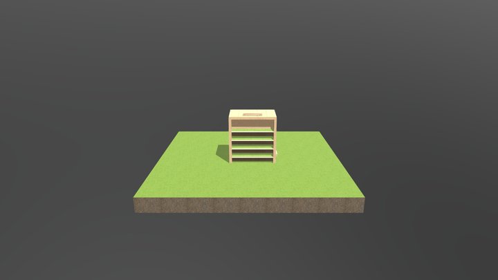 FORT-compost-seul-fermé 3D Model