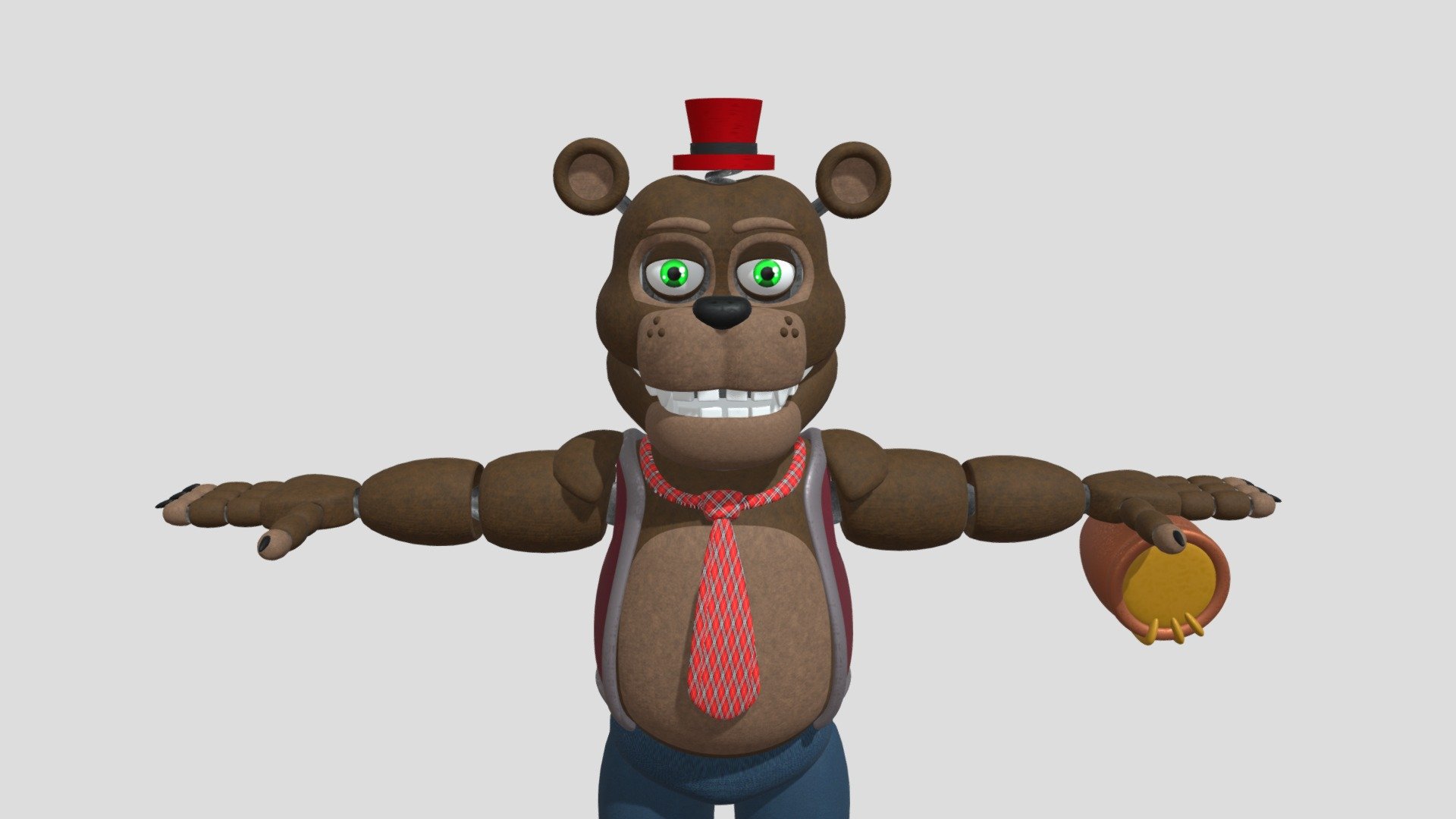 Stylized Nedd Bear V3 3.6 by xXMrTrapXx - Download Free 3D model by ...
