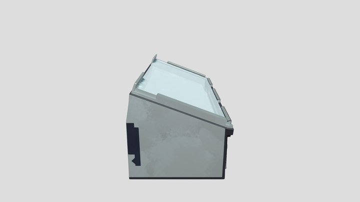 Sci-Fi Lab Control panel 3D Model