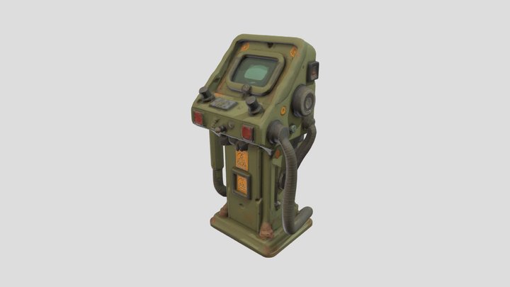 Retro futuristic device – Modelo 3D gratuito STL