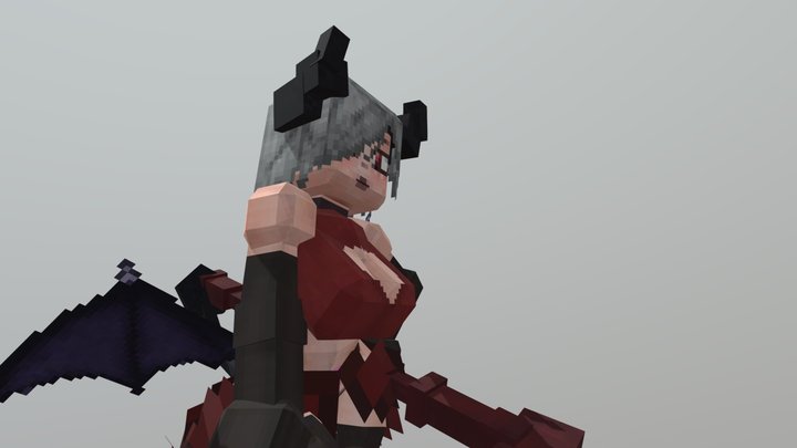 Succubus Boss 3D Model