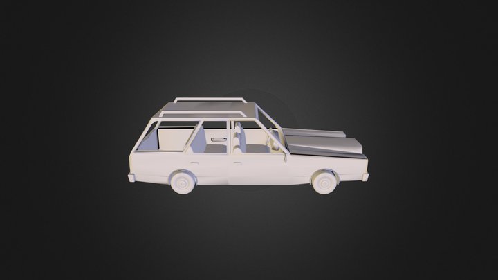 Dodge Aspen Station Wagon 3D Model