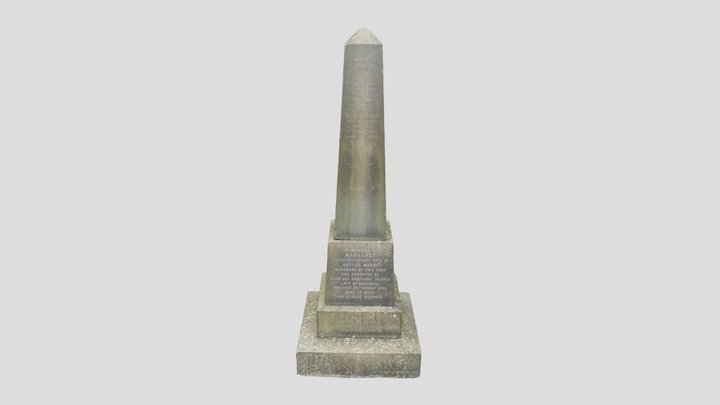 Moore Family memorial 3D Model