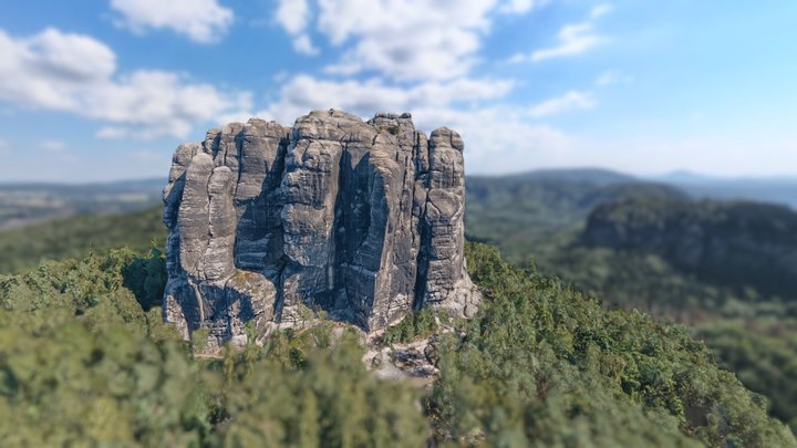 Falkenstein Table Mountain 3D Model
