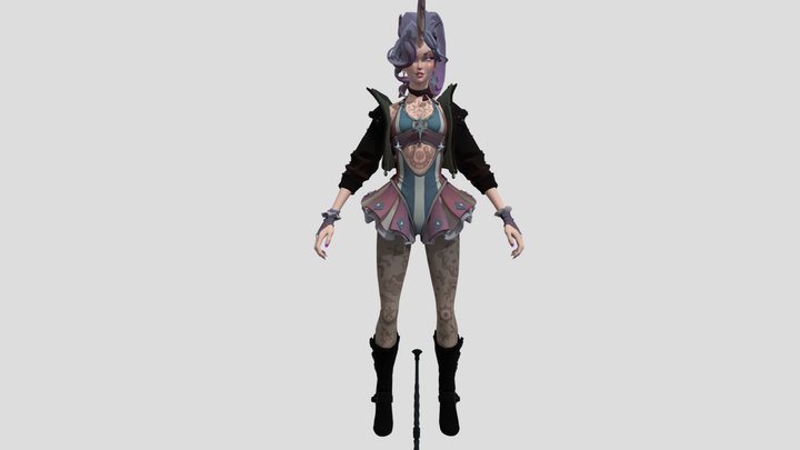 Unicorn deadlock 3D Model
