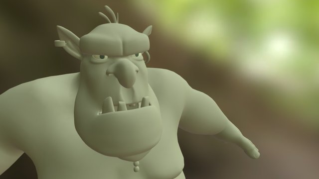 "Ogro" by Nicolas Olivares 3D Model