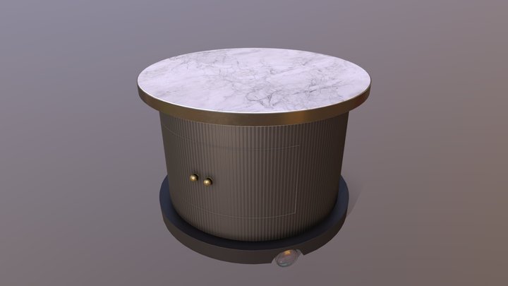 Sofitel St James Round Table 3D Model