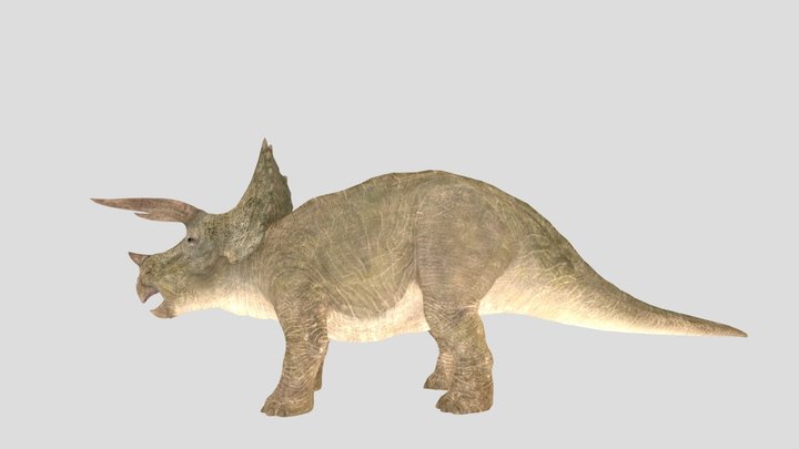 Triceratops JW – Modello 3D gratuito STL