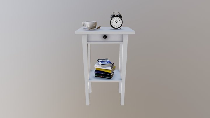 IKEA Hemnes table 3D Model