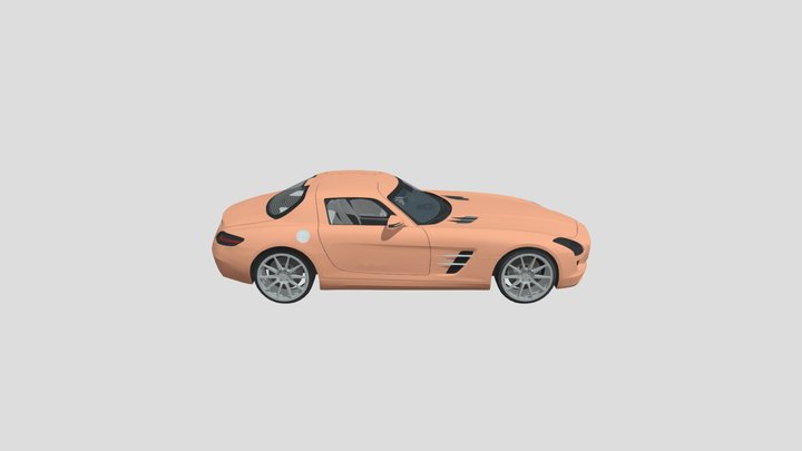 MercedesBenz SLS AMG 3D Model