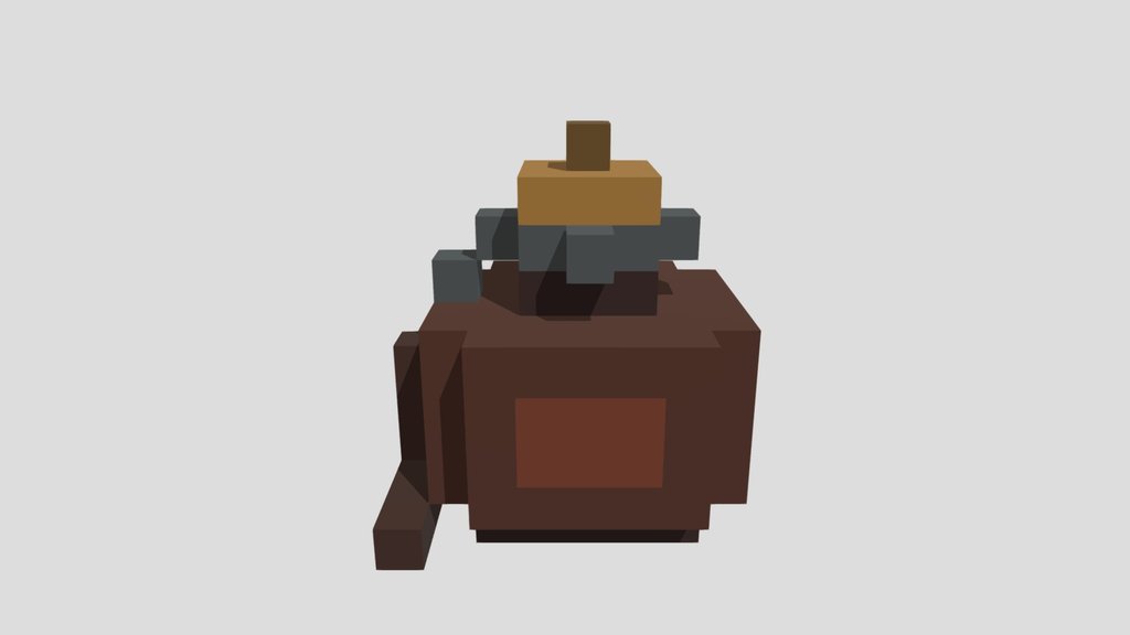 Water Flask - Voxel 32x32