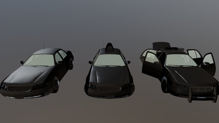 Car Sedan 3D Model