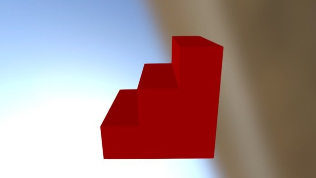 Treppe-f 3D Model