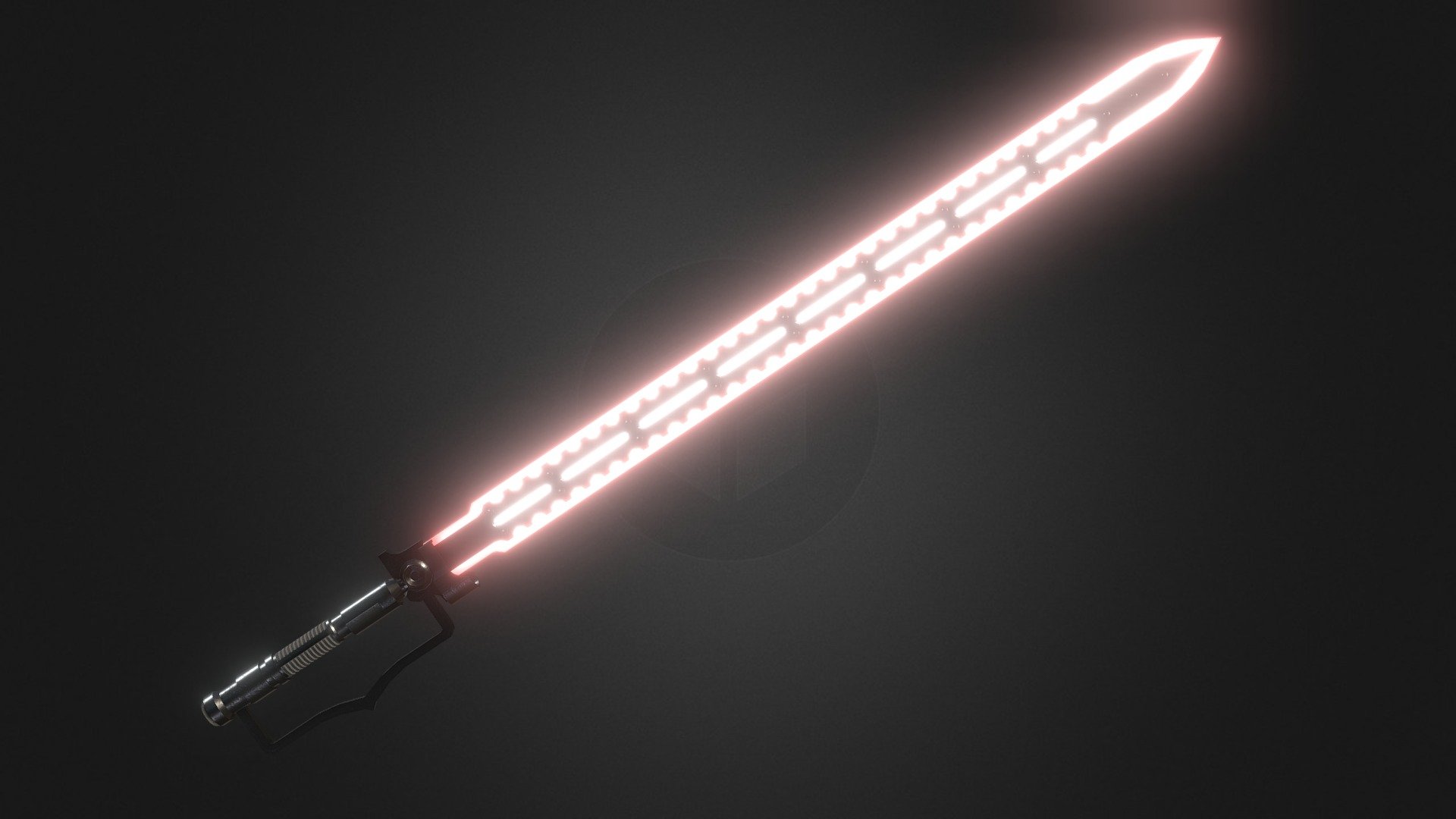Red Electric Sword 3D model by Portalarium [8c4c82b] Sketchfab