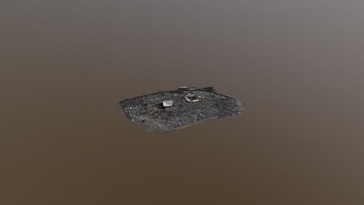 Dolmen Hadzhoh - 3 3D Model
