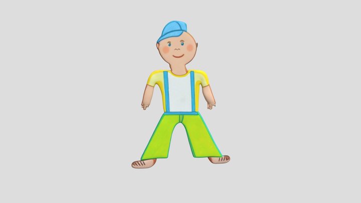 Figura: album ilustrado de texto e imagen a 3d – Gratis 3D-model STL
