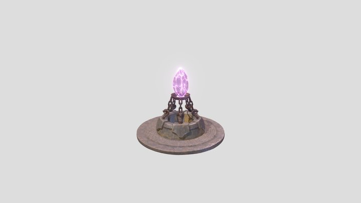 Crystal Substance Painter Practice 3D Model