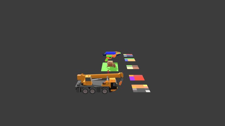 [XYZ] School Paint 3D Model
