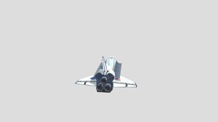 Space-shuttle NASA 3D Model