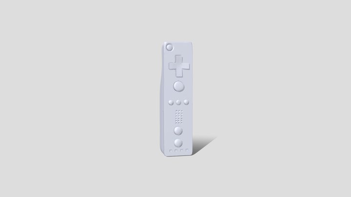 Zbrush Wii Controller 3D Model