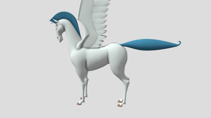 Kingdom Hearts 3 Pegasus 3D Model