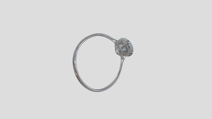 Diamond Ring Test 02 3D Model