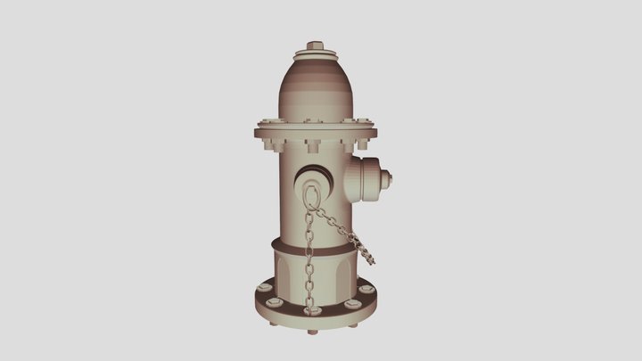 Fire Hydrant 3D Model