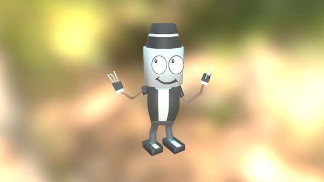 Foquin 3D Model