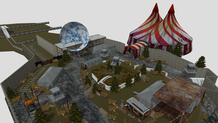 Park from death [park 2 3D Model